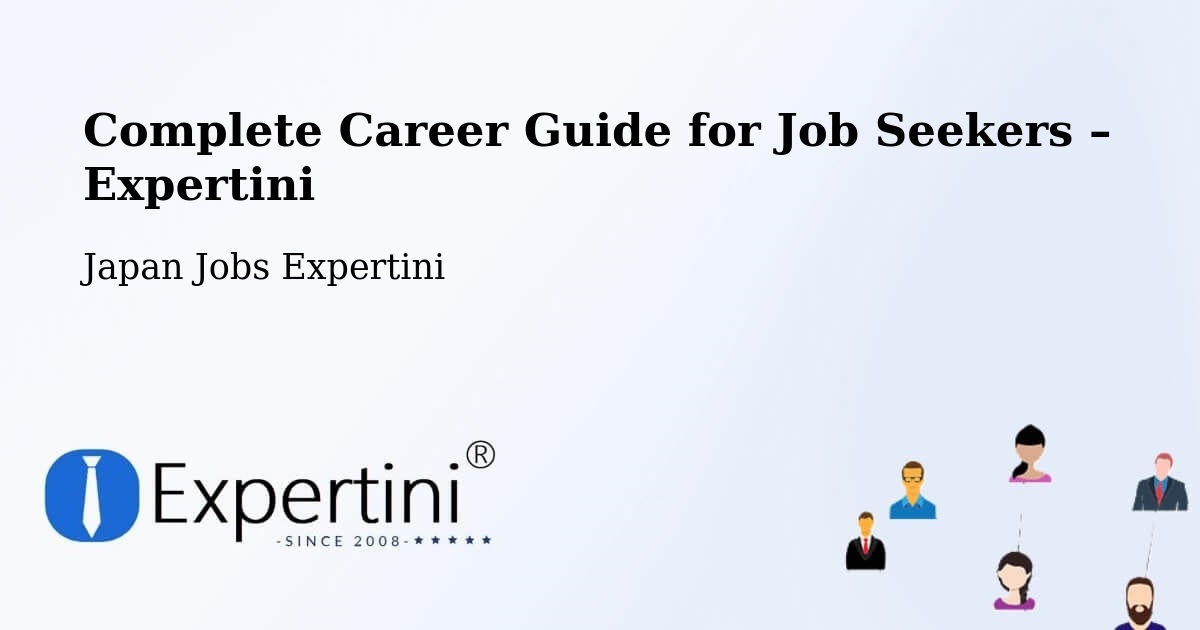 Career Guide for Job Seekers – Mihara - Mihara, Japan Jobs Expertini
