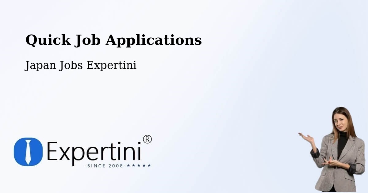 Quick Apply Feature – Mihara - Japan Jobs Expertini