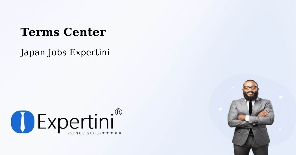 Terms of Service – Mihara - Japan Jobs Expertini